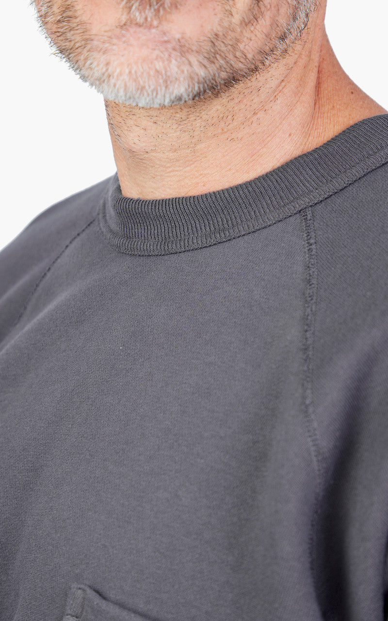 Warehouse & Co. Lot 4085 Short Sleeve Pocket Sweatshirt Navy
