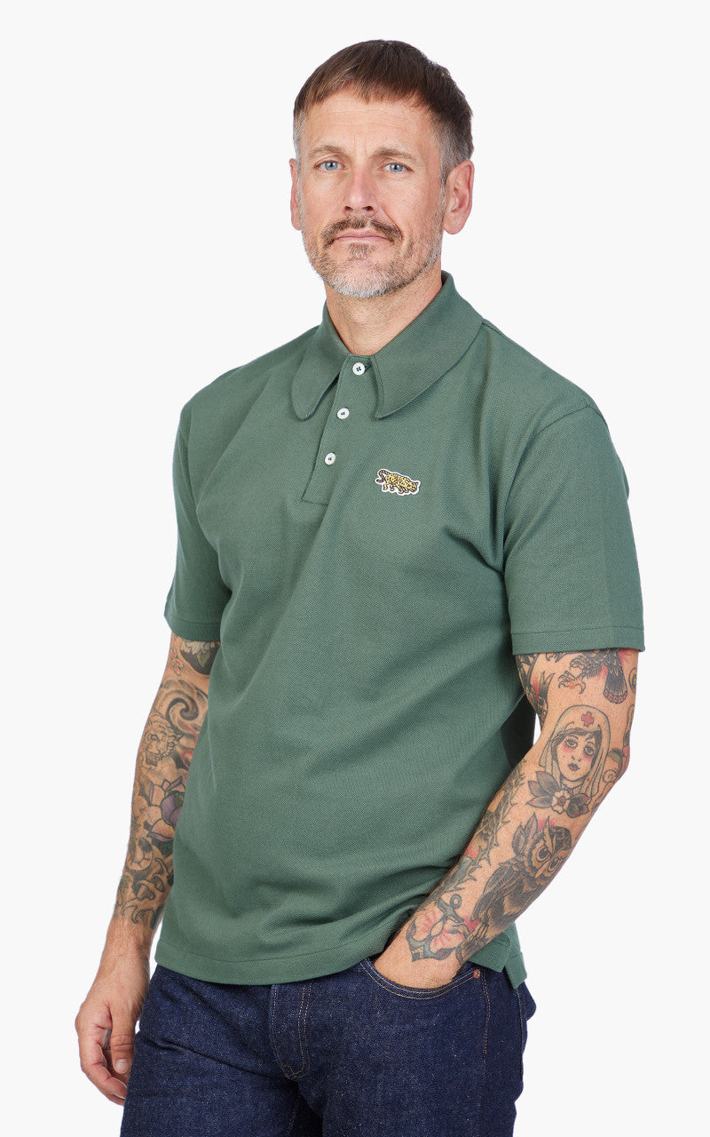 Warehouse & Co. Lot 4090 Pique Polo Shirt Jaguar Green