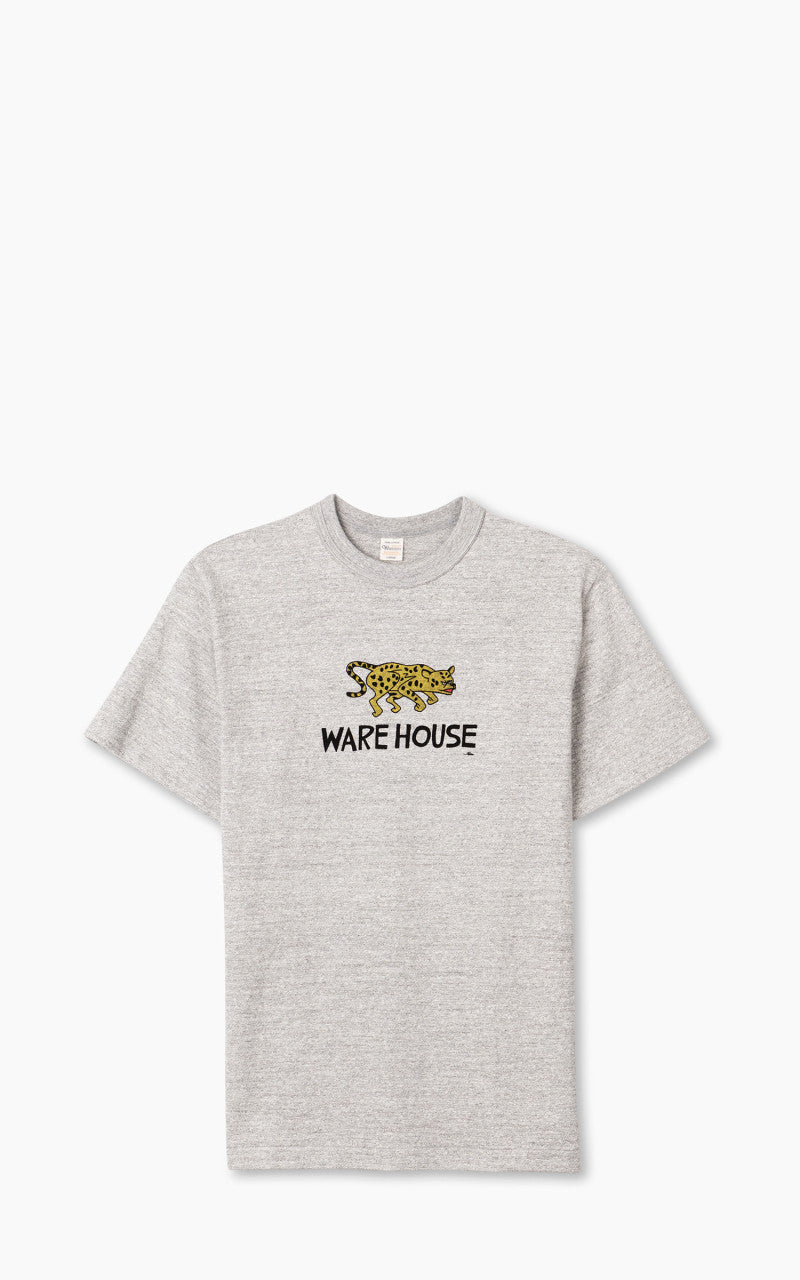 Warehouse & Co. Lot 4601 Jaguar T-Shirt Heather Grey