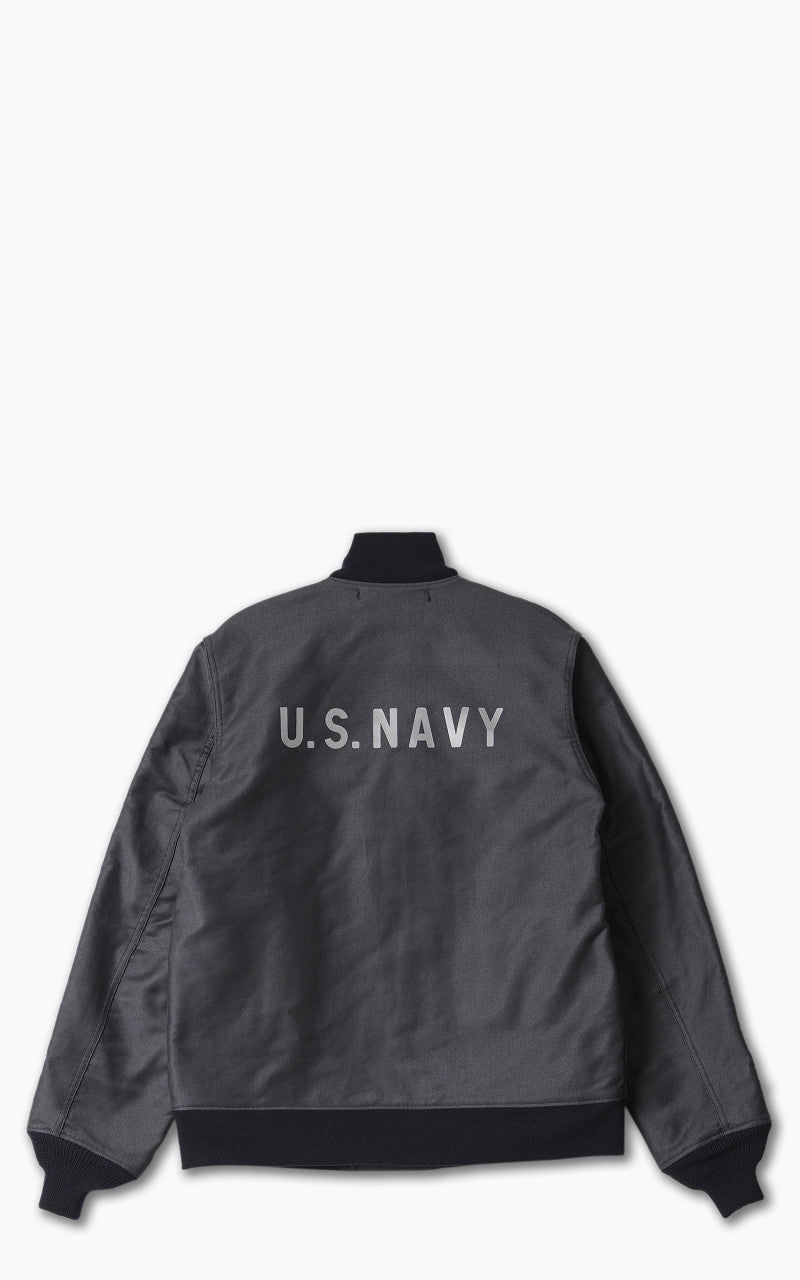 Warehouse & Co. 2182 N-1 Winter Jacket 7Hook Front Navy Blue