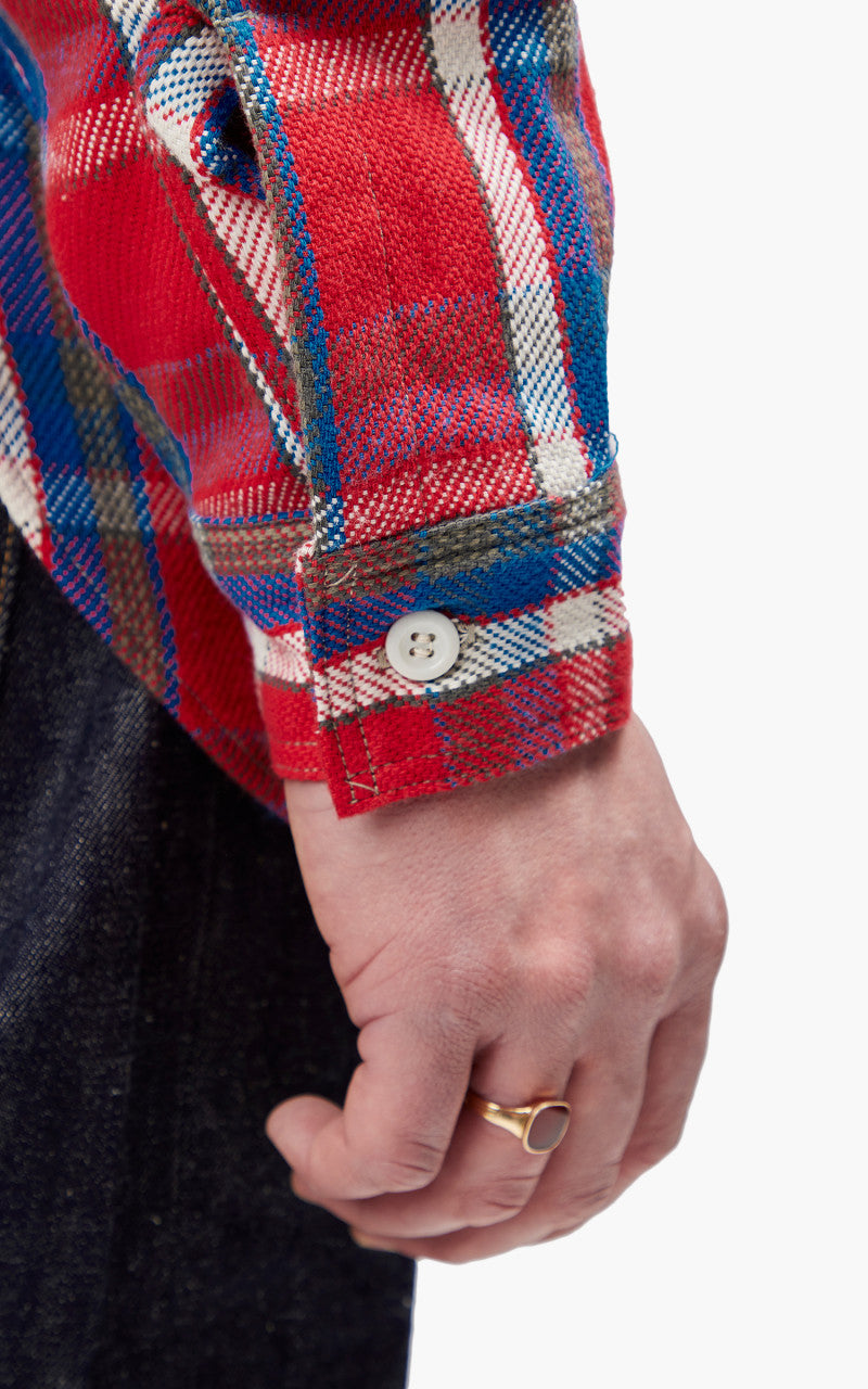 Warehouse & Co. 3104 Flannel Shirt Red