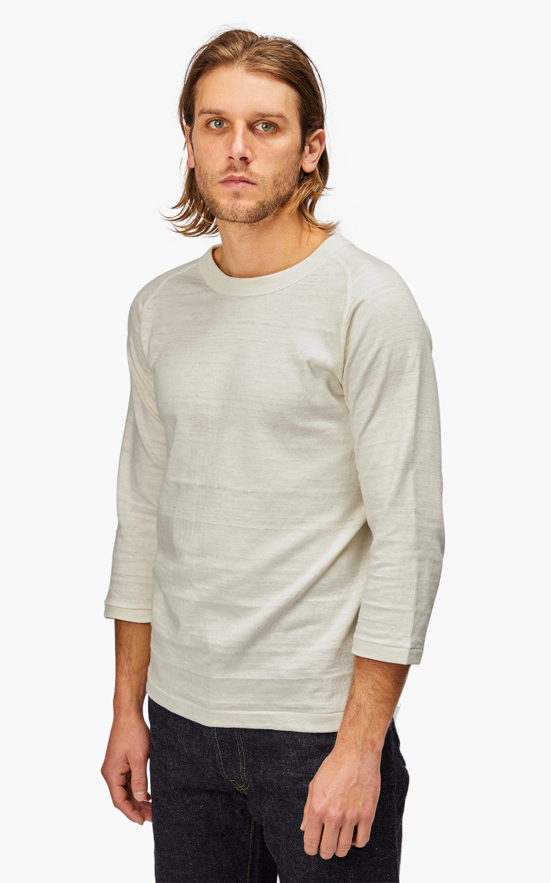 Warehouse & Co. Lot 4049 Three Quarter Freedom T-Shirt Cream