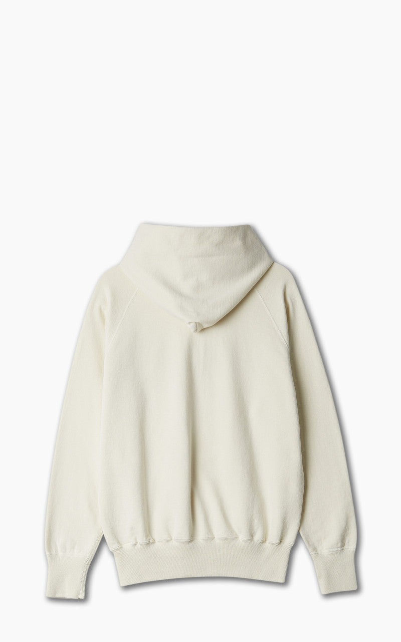 Warehouse & Co. 462 No Print Hoodie Cream