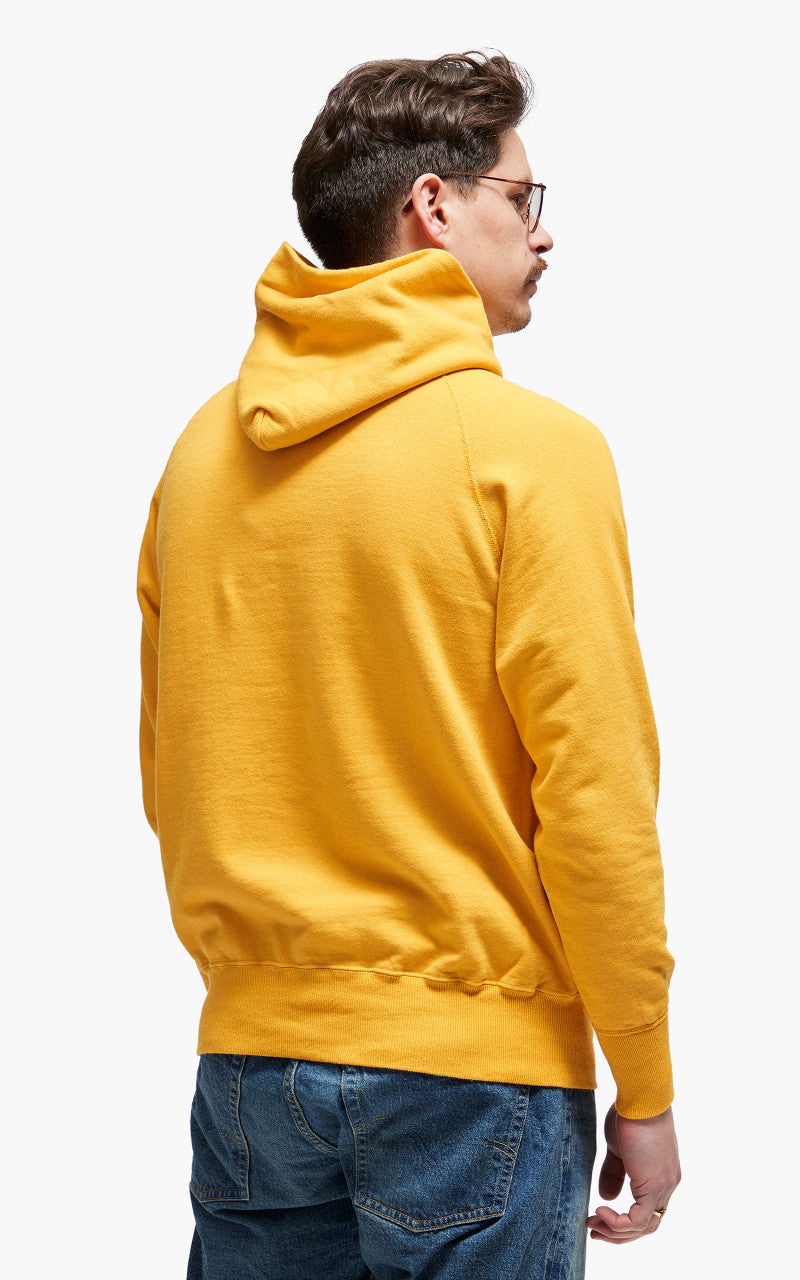 Warehouse & Co. 462 No Print Hoodie Yellow