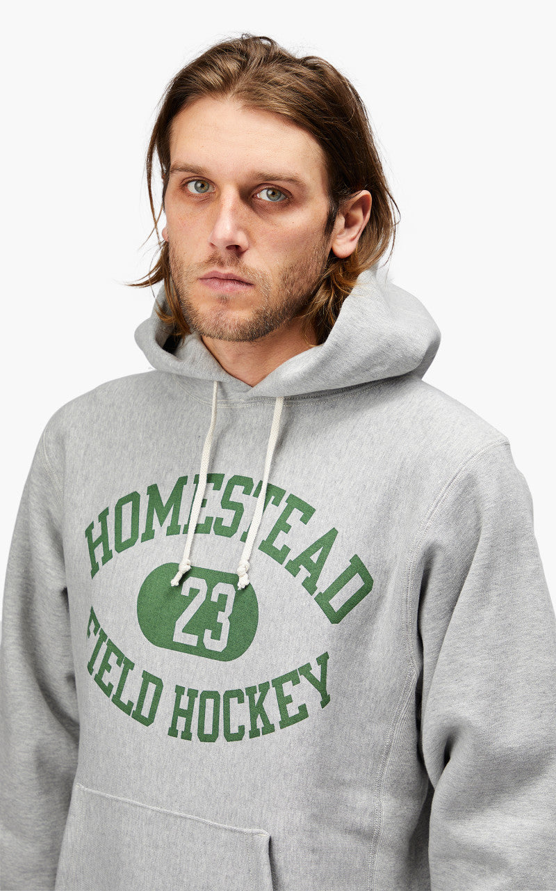 Warehouse & Co. Lot 484 Homestead Hoodie Heather Grey