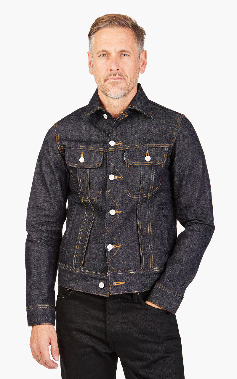 Wingman Denim Rider Jacket Selvedge Indigo 14oz