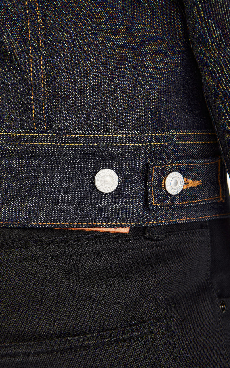 Wingman Denim Rider Jacket Selvedge Indigo 14oz