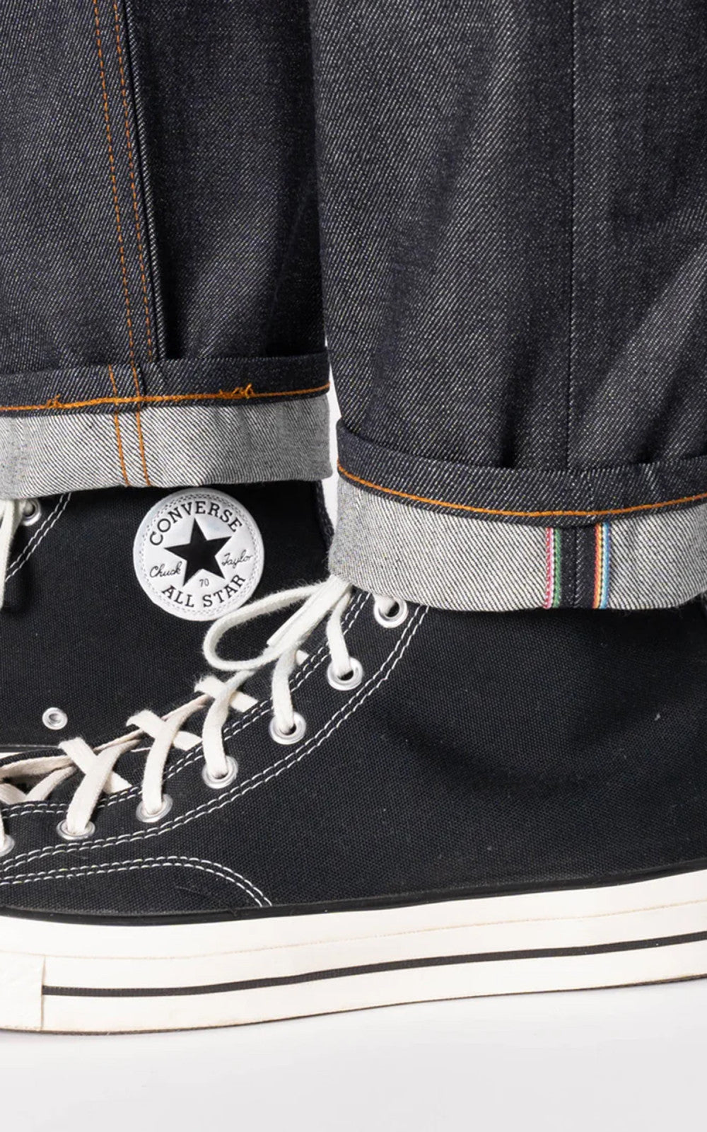 Naked & Famous Denim Easy Guy Dia De Los Muertos Selvedge Indigo 12.5oz