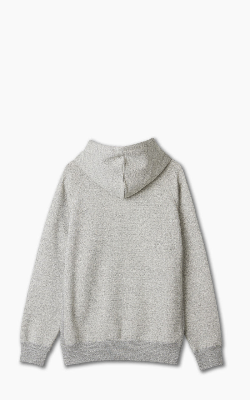 Wonder Looper Pullover Hoodie Fleeced Foxfibre® Heather Grey