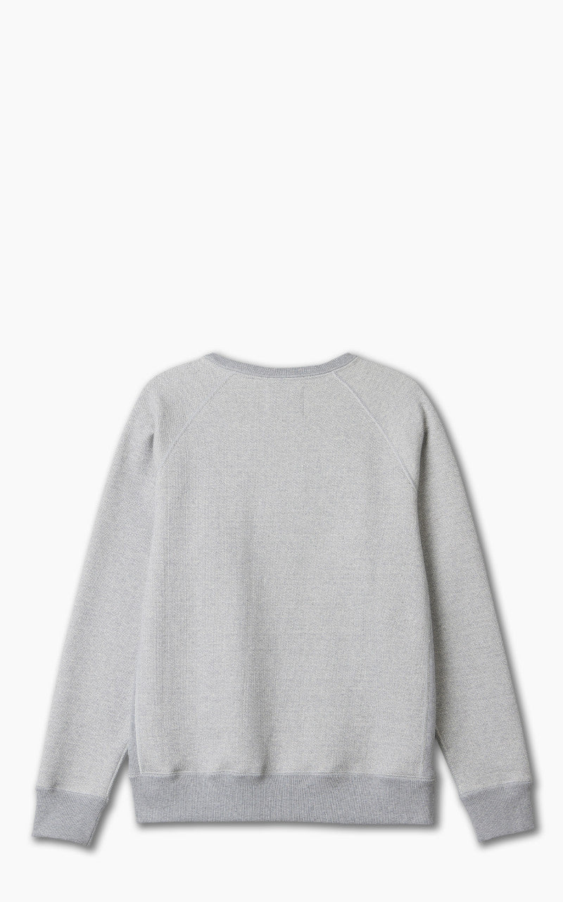 Wonder Looper Pullover Crewneck Double Heavyweight French Terry Heather Grey