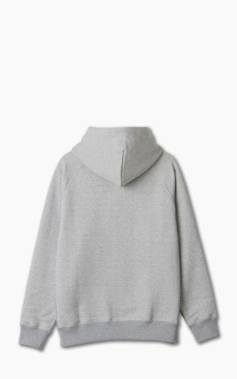 Wonder Looper Pullover Hoodie Double Heavyweight French Terry Heather Grey