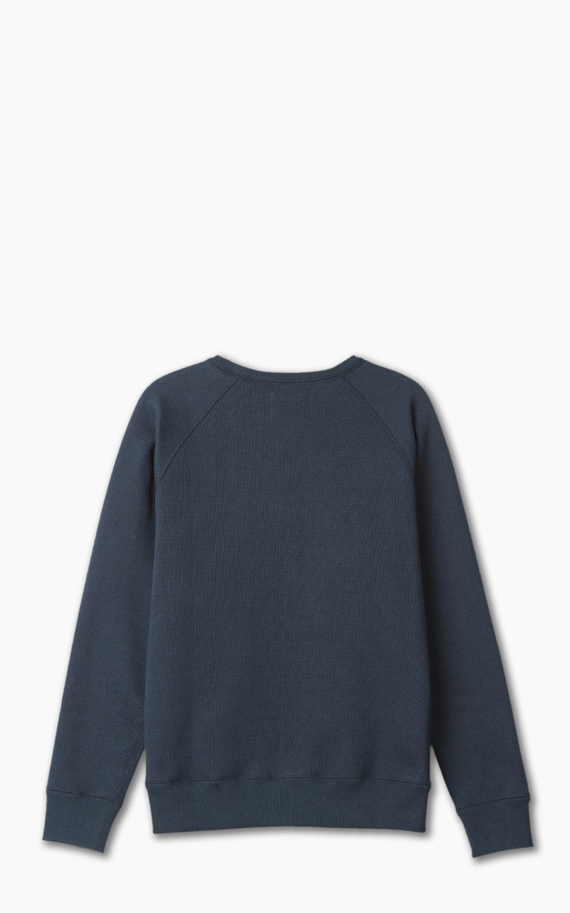 Wonder Looper Pullover Crewneck Double Heavyweight French Terry Navy
