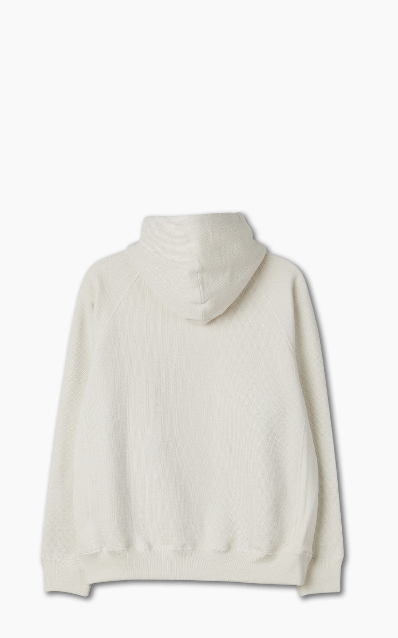 Wonder Looper Pullover Hoodie Double Heavyweight French Terry Ecru