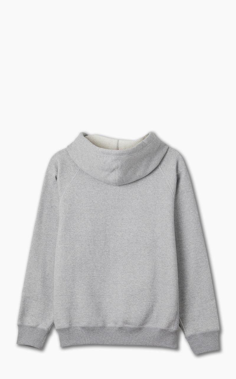 Wonder Looper Zip Hoodie Double Heavyweight French Terry Heather Grey