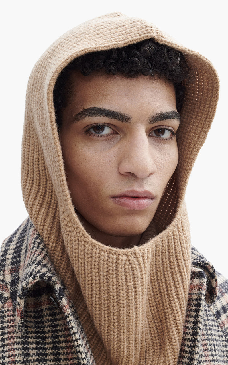 A.P.C. Cagoule Sacha Ski Mask Camel