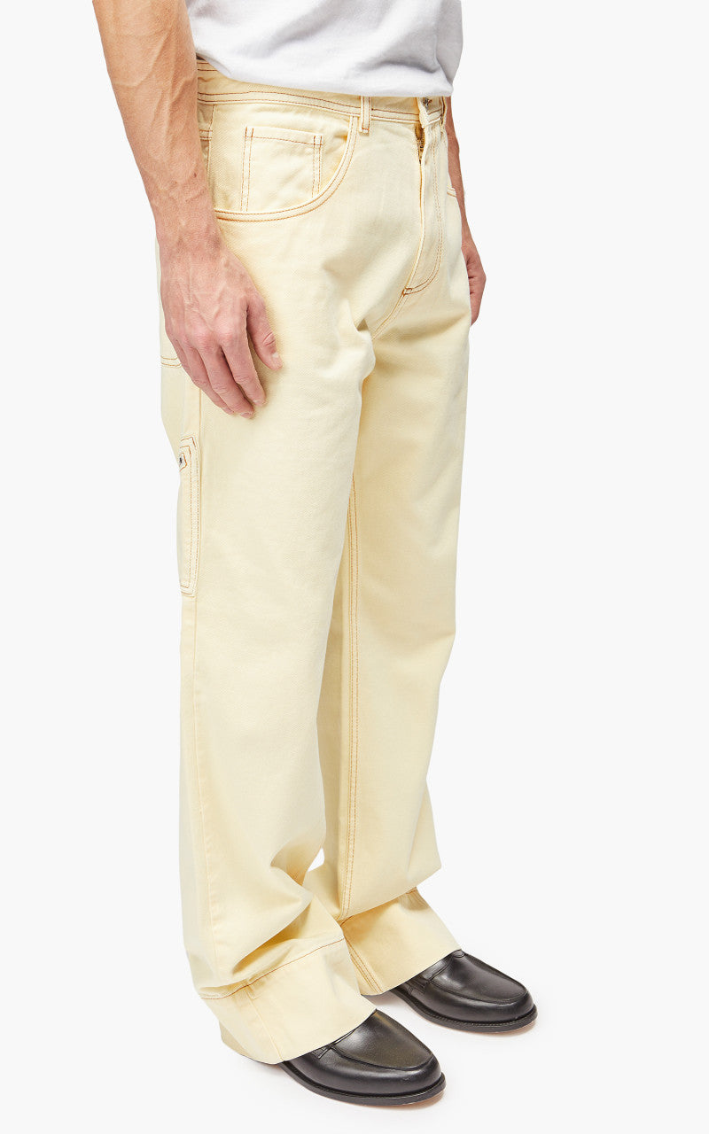 Wales Bonner Sunrise Jeans Pale Yellow