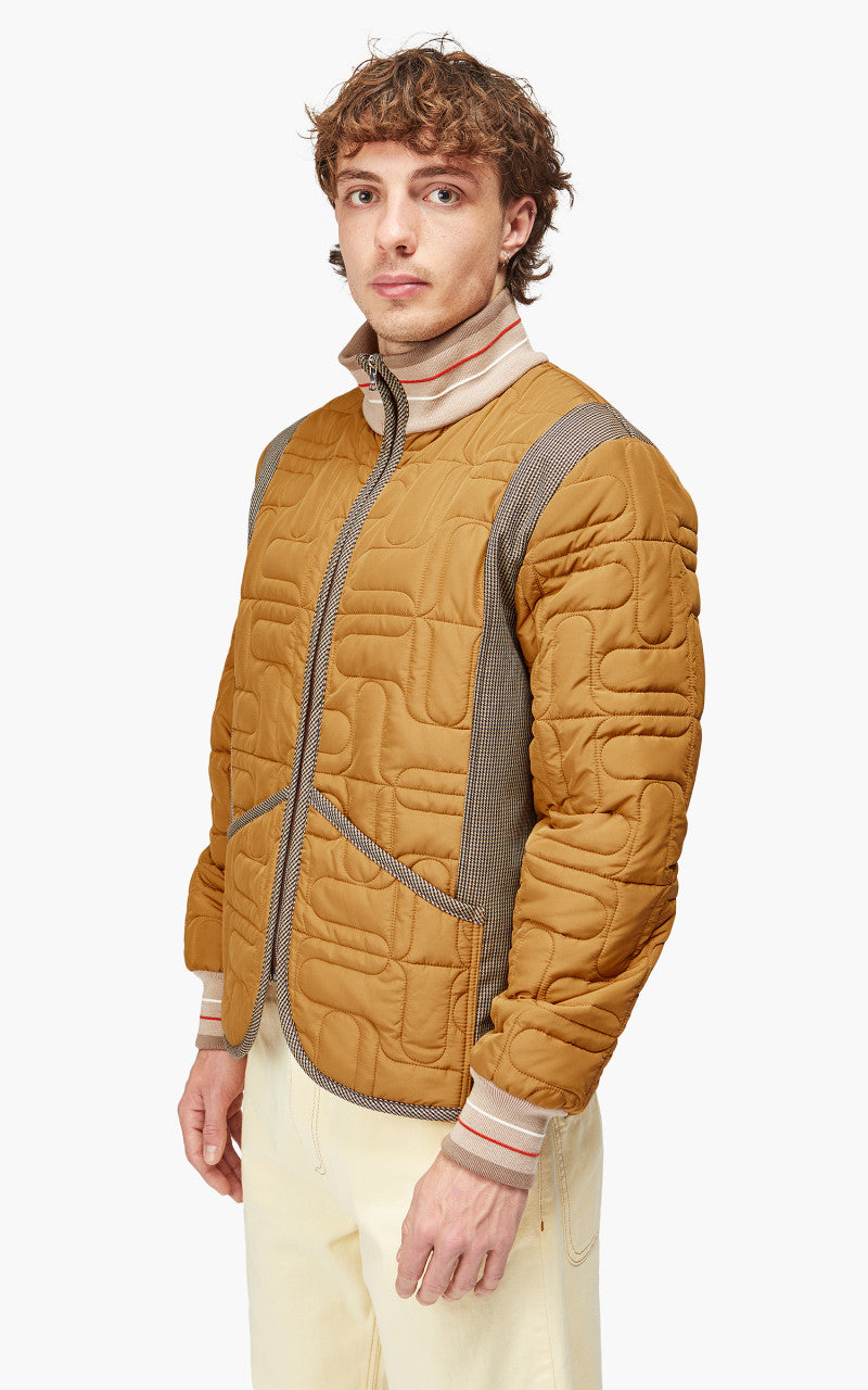 Wales Bonner Expression Zip Up Jacket Sand