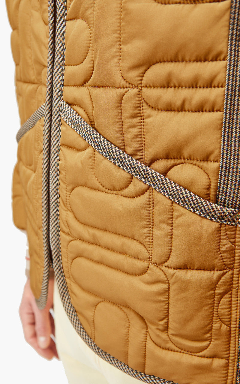 Wales Bonner Expression Zip Up Jacket Sand