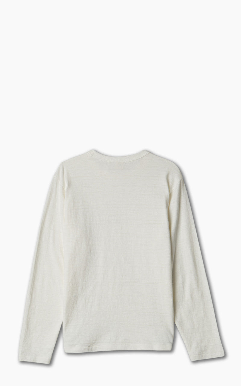Warehouse & Co. Lot 5906 Long Sleeve T-Shirt Off White