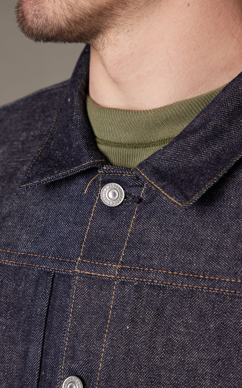 Warehouse & Co. Lot 2001XX Type I Model Denim Jacket Indigo 13.5oz