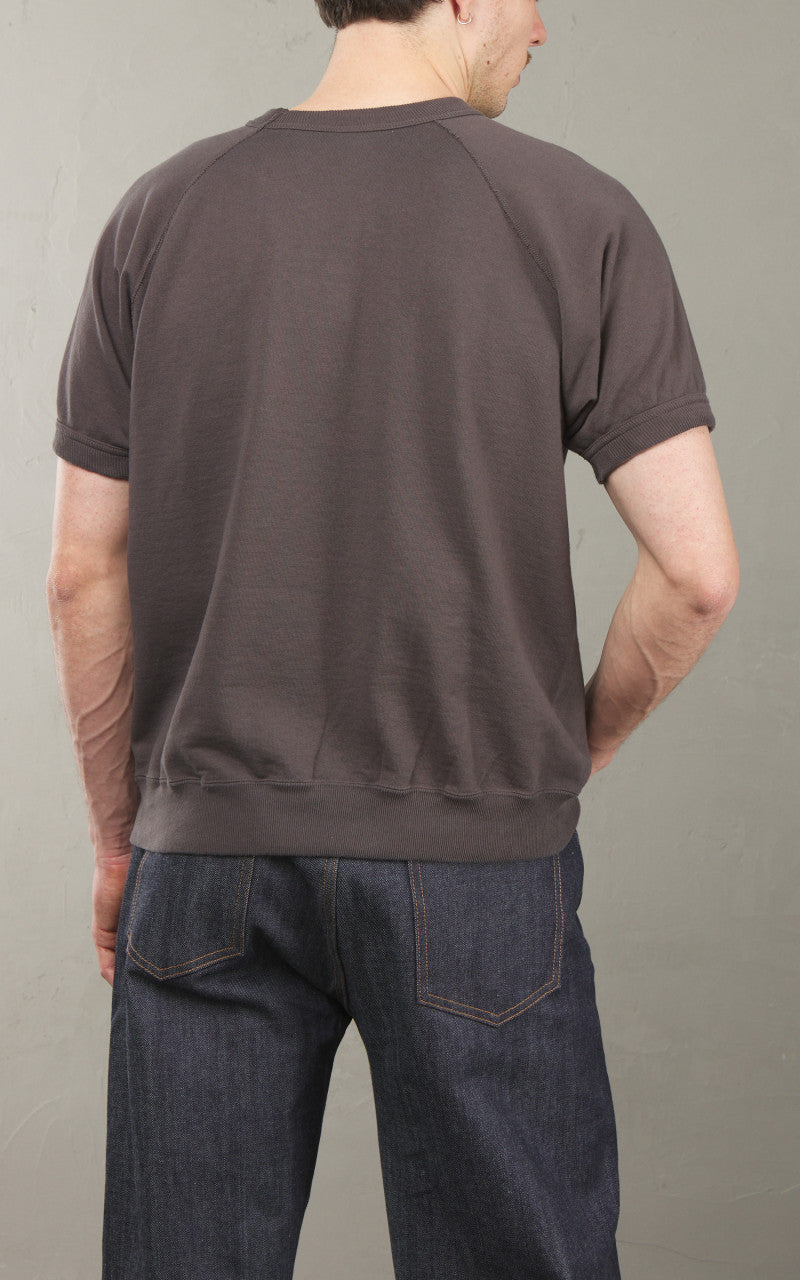 Warehouse & Co. Lot 4105 Short Sleeve Pocket Sweatshirt Black