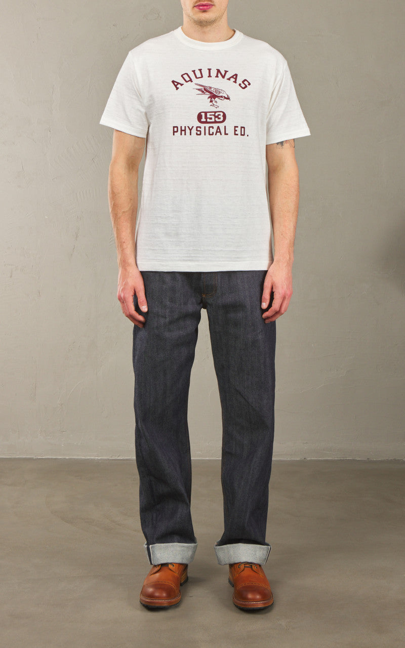 Warehouse & Co. Lot 4601 Aquinas T-Shirt Off White