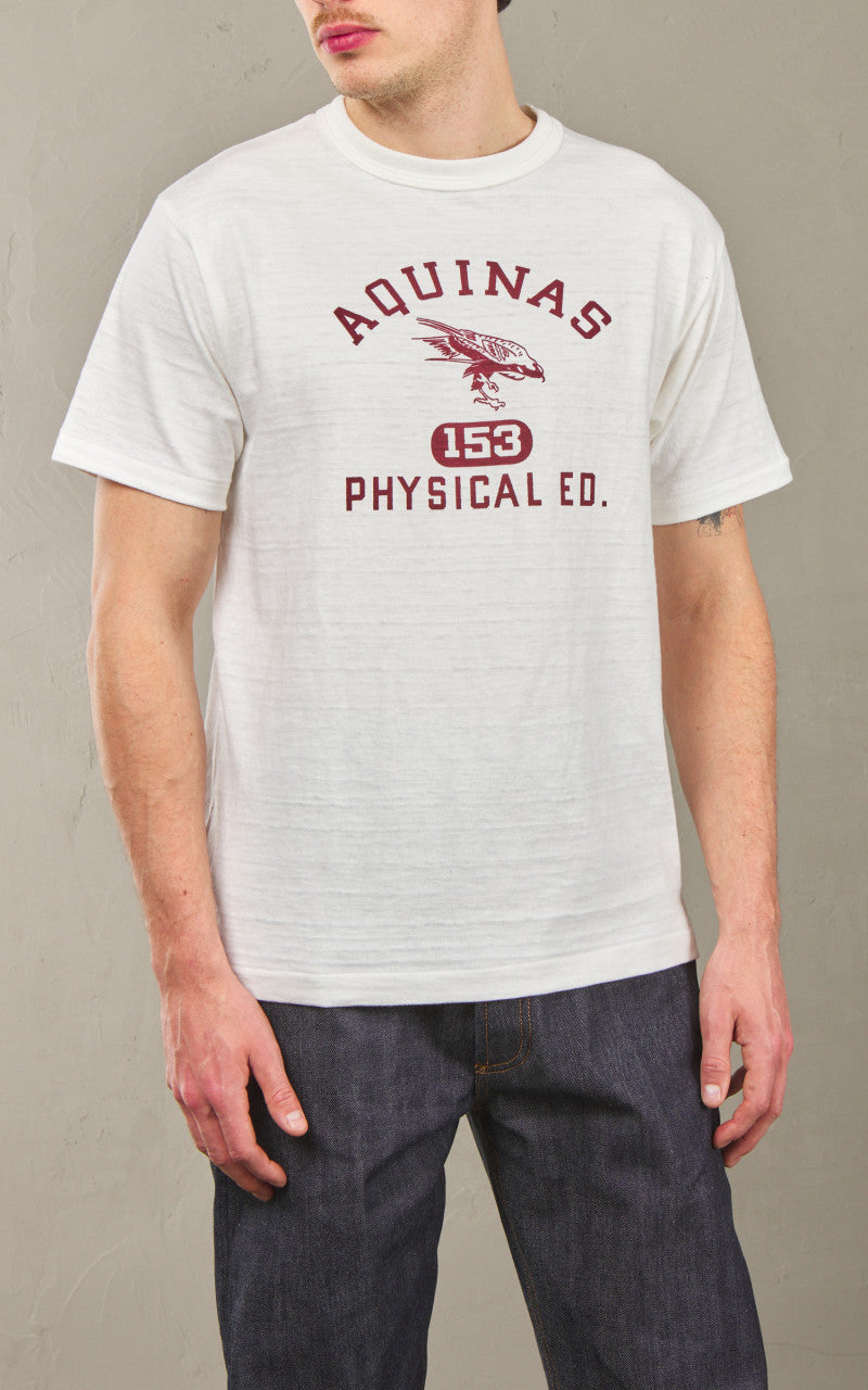 Warehouse & Co. Lot 4601 Aquinas T-Shirt Off White