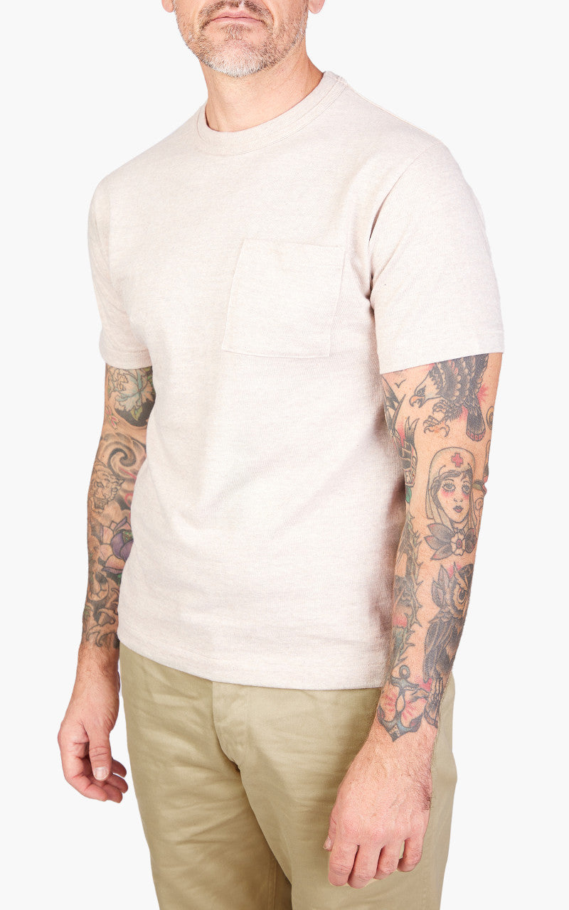 Warehouse & Co. 4601 Pocket T-Shirt Oatmeal