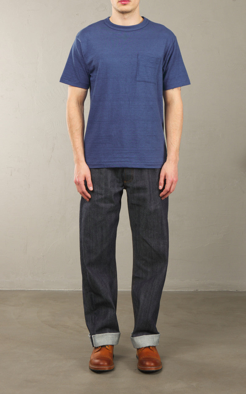 Warehouse & Co. Lot 4601 Pocket T-Shirt Faded Blue