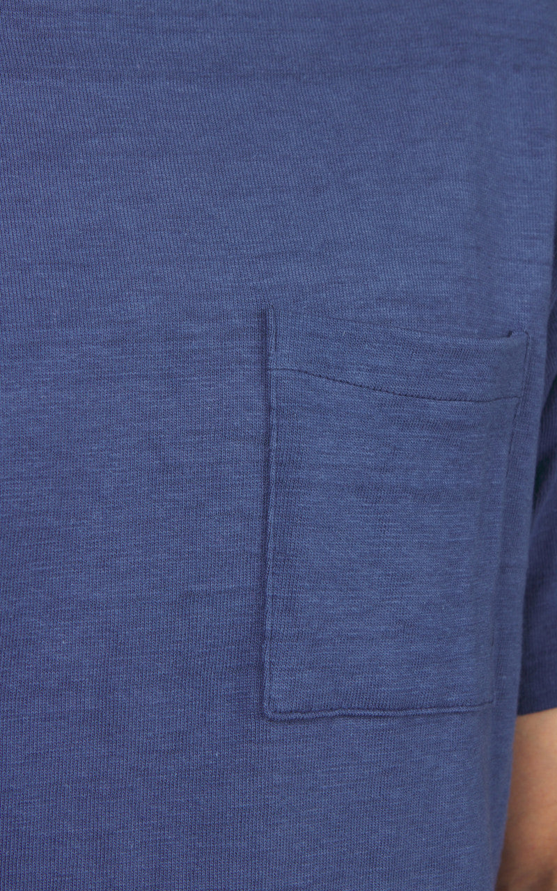 Warehouse & Co. Lot 4601 Pocket T-Shirt Faded Blue