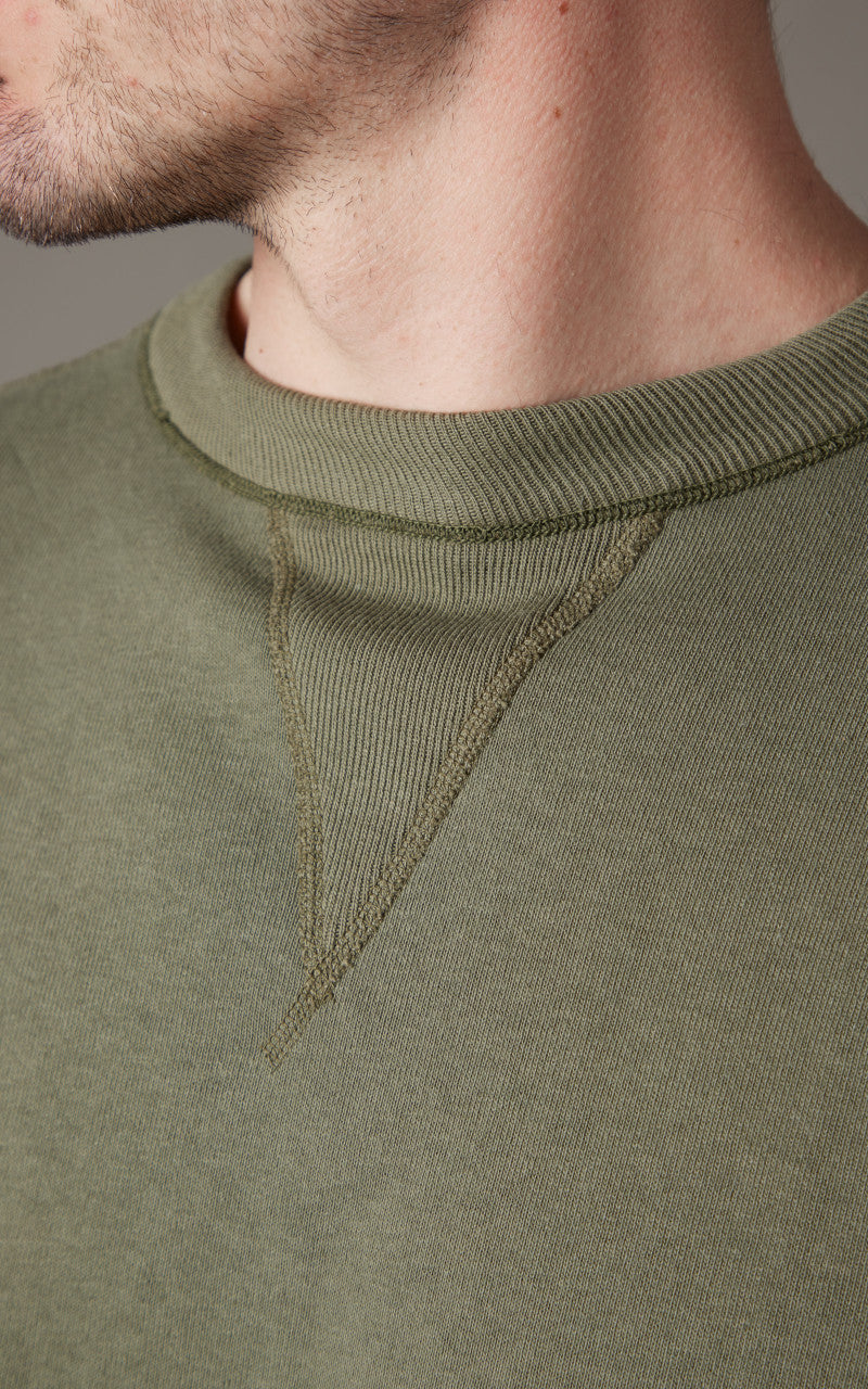 Warehouse & Co. Lot 401 Plain Sweatshirt OD Green