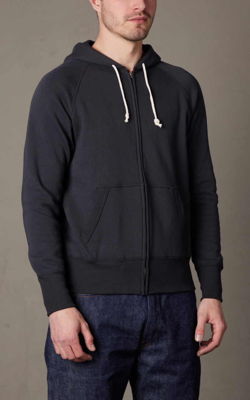 Warehouse & Co. Lot 451 Raglan Freedom Full Zip Hoodie Black