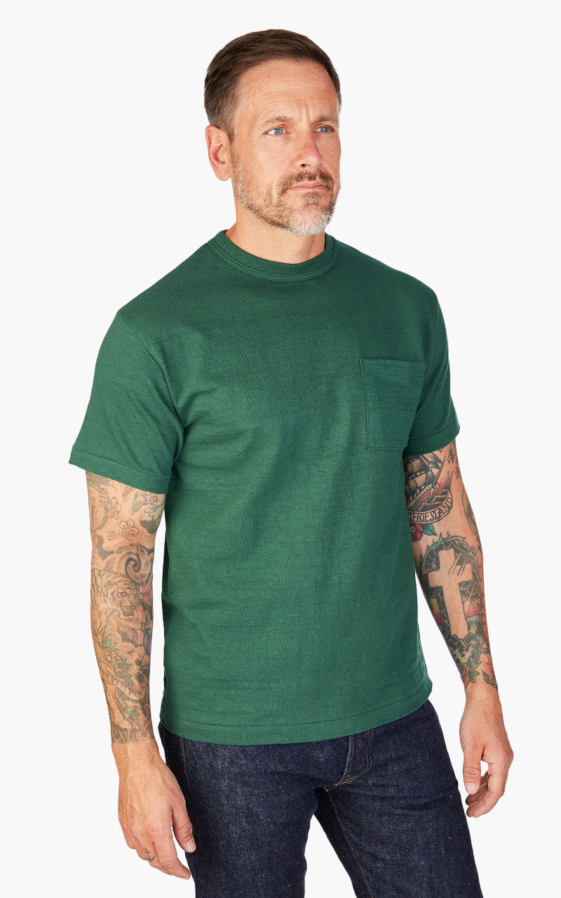 Warehouse & Co. 4601 Pocket T-Shirt Dark Green