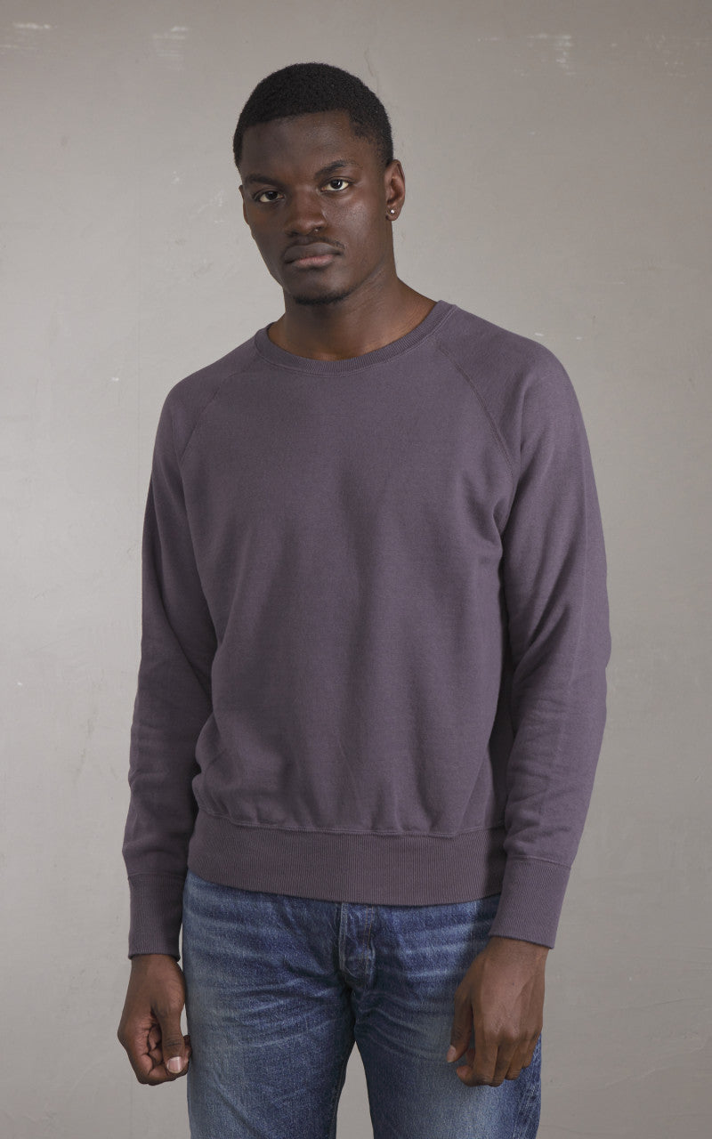 Warehouse & Co. Lot 461 No Print Sweatshirt Navy