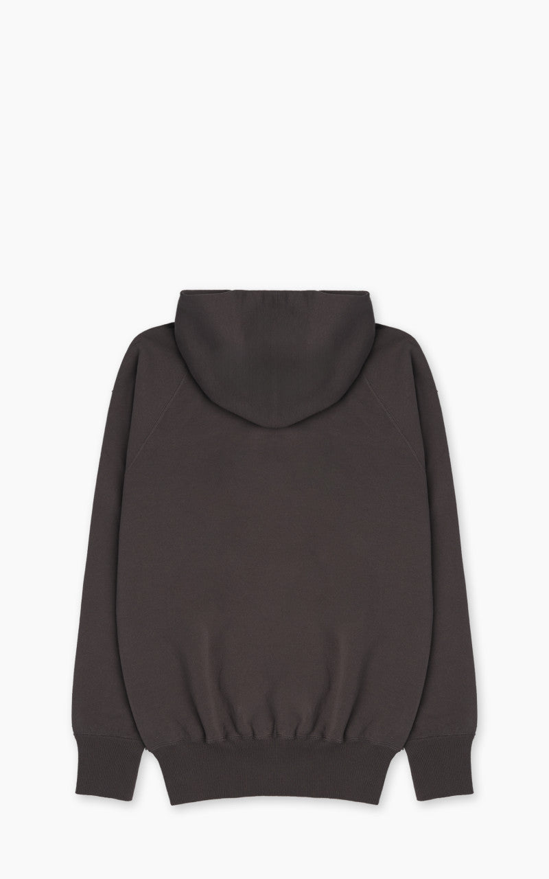 Warehouse & Co. Lot 462 No Print Hooded Sweatshirt Charcoal