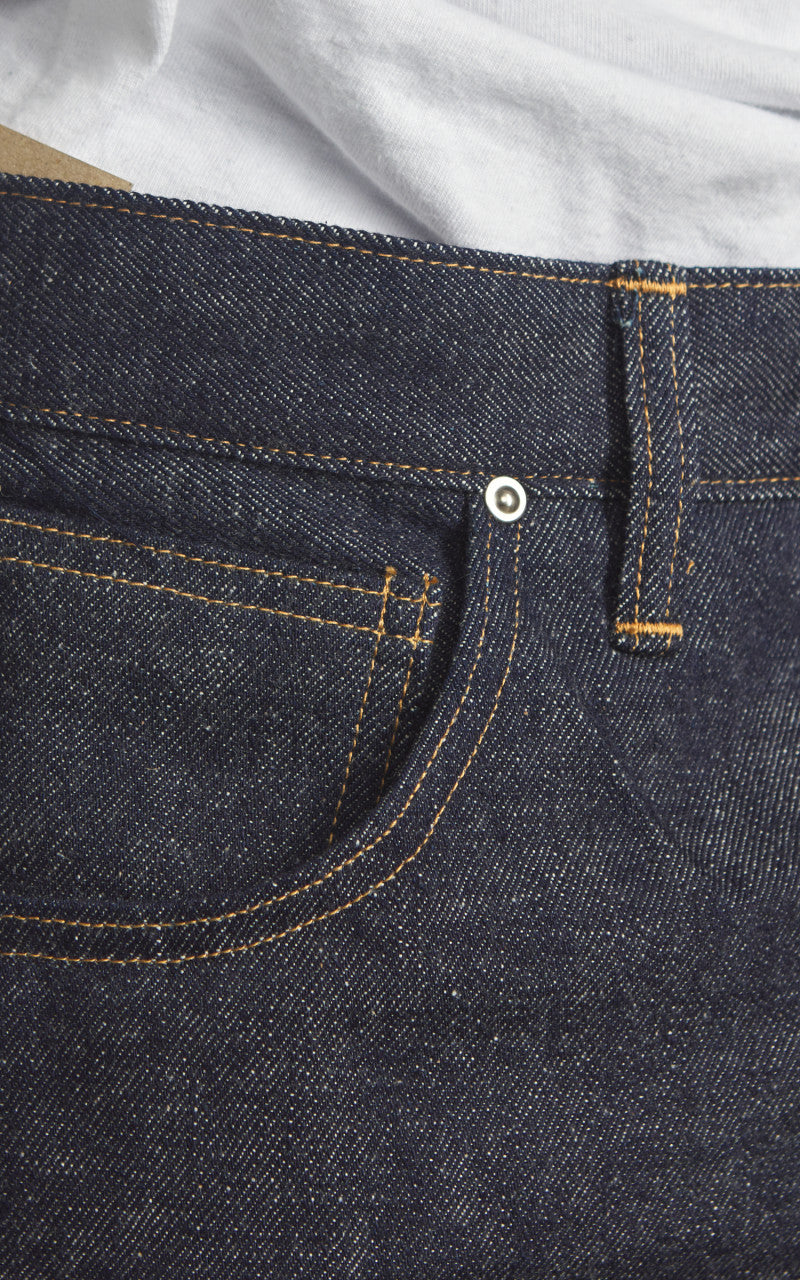 Warehouse & Co. Lot 1010 DSB Offset Loop Cowboy Pants (WW2 Model) Indigo