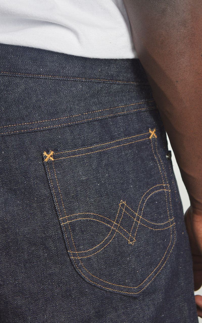 Warehouse & Co. Lot 1010 DSB Offset Loop Cowboy Pants (WW2 Model) Indigo