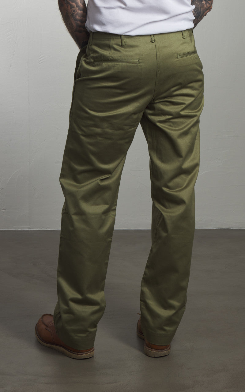 Warehouse & Co. Lot 1082 West Point Basic Chino Green