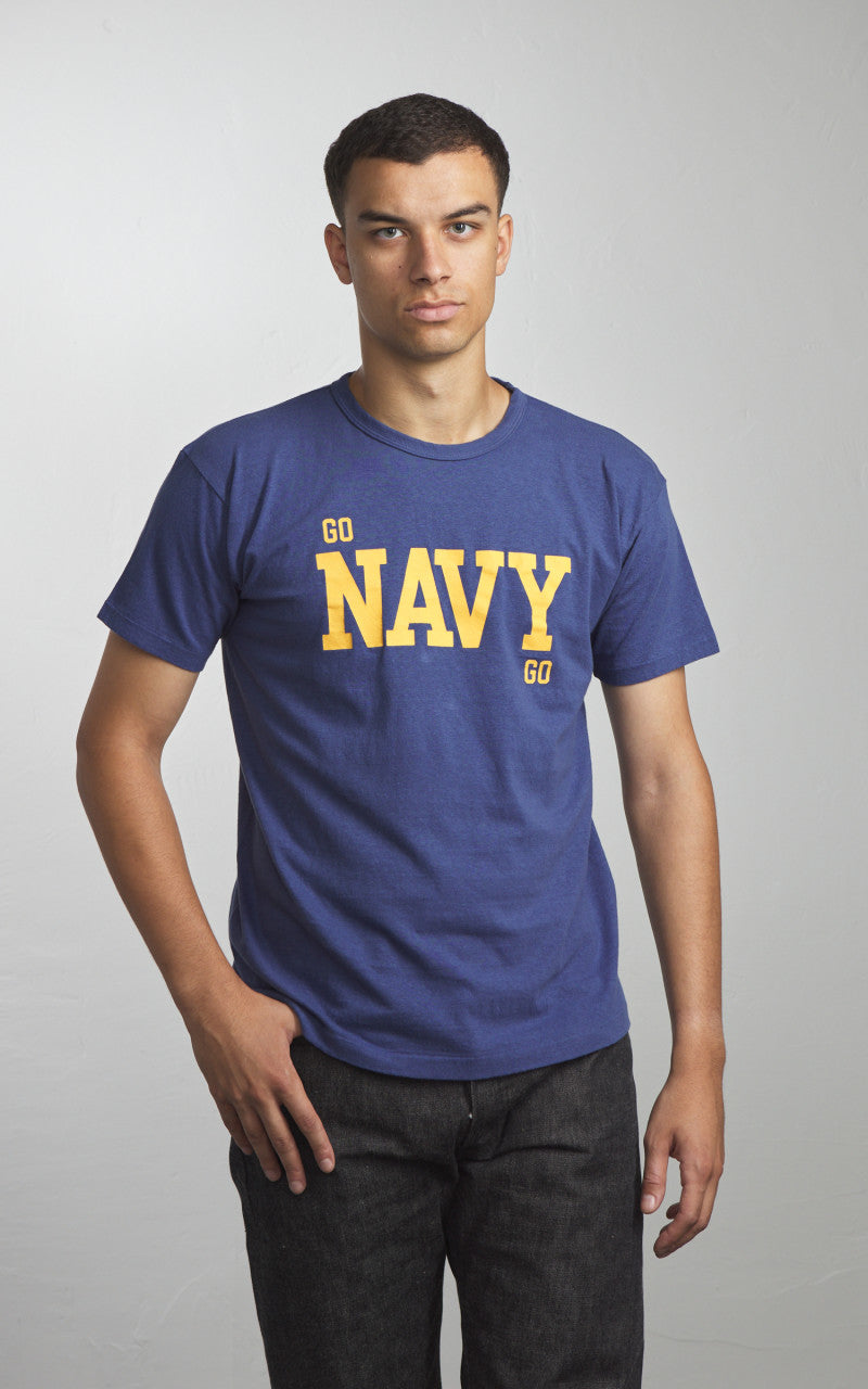 Warehouse & Co. Lot 4064 Go Navy T-Shirt Blue