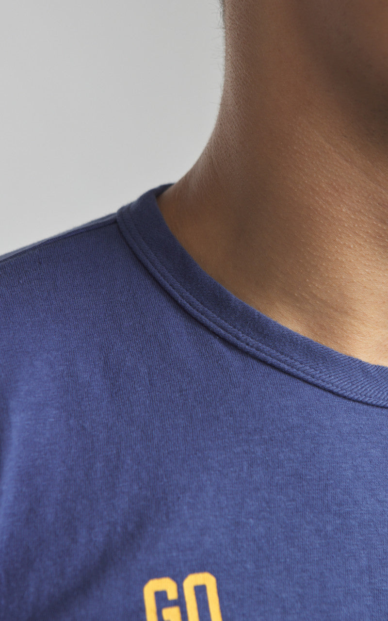 Warehouse & Co. Lot 4064 Go Navy T-Shirt Blue