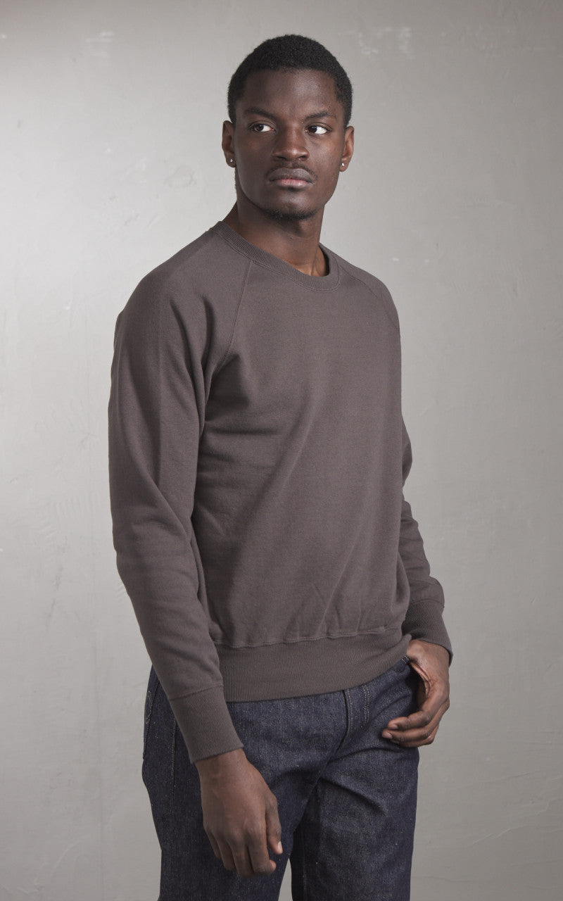 Warehouse & Co. Lot 461 No Print Sweatshirt Charcoal