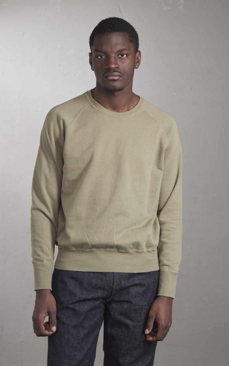 Warehouse & Co. Lot 461 No Print Sweatshirt Green