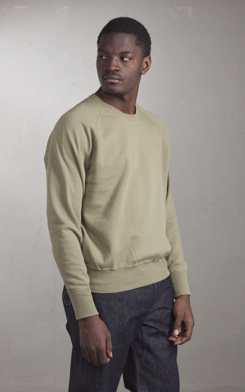 Warehouse & Co. Lot 461 No Print Sweatshirt Green