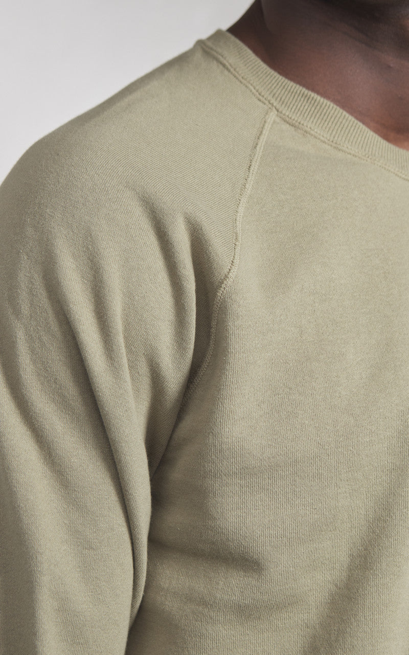 Warehouse & Co. Lot 461 No Print Sweatshirt Green