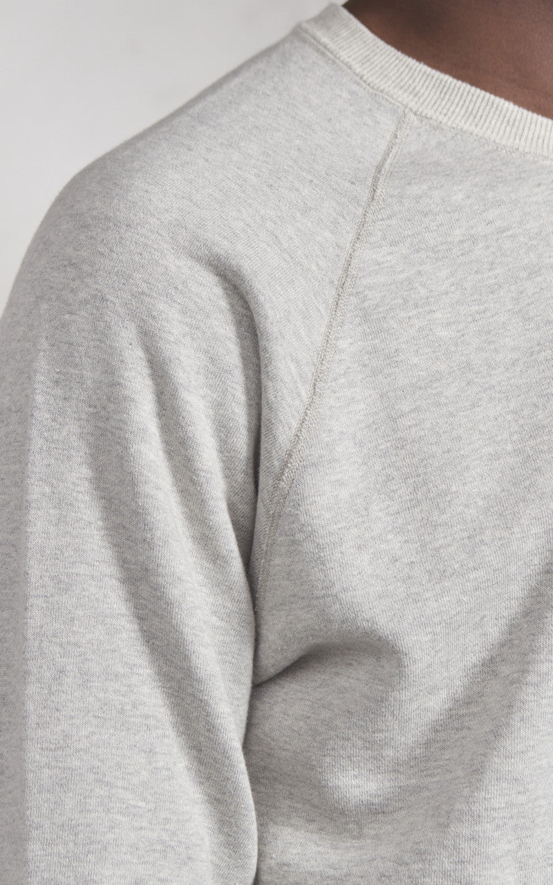 Warehouse & Co. Lot 461 No Print Sweatshirt Heather Grey