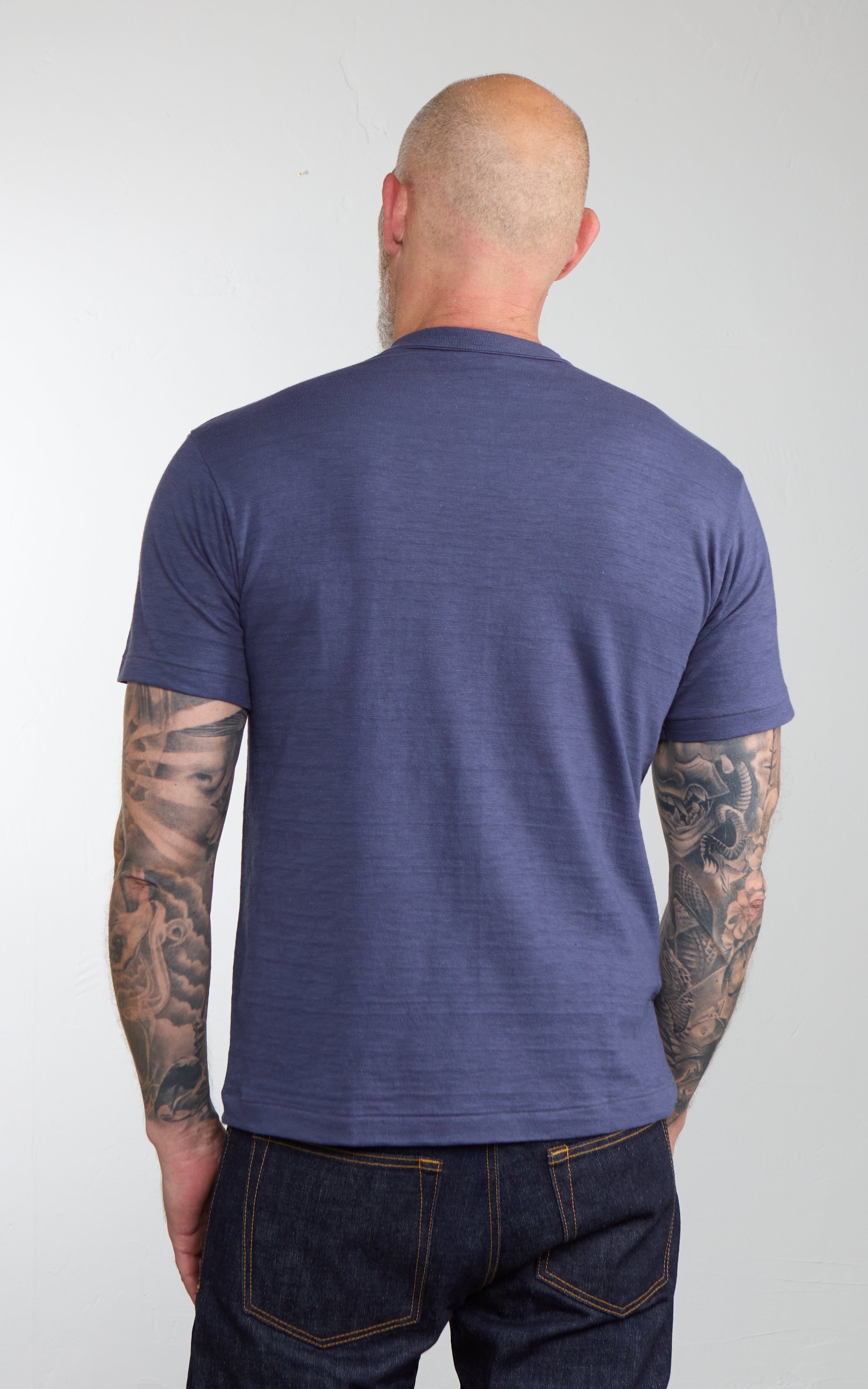 Warehouse & Co. Lot 4601 Plain T-Shirt Navy