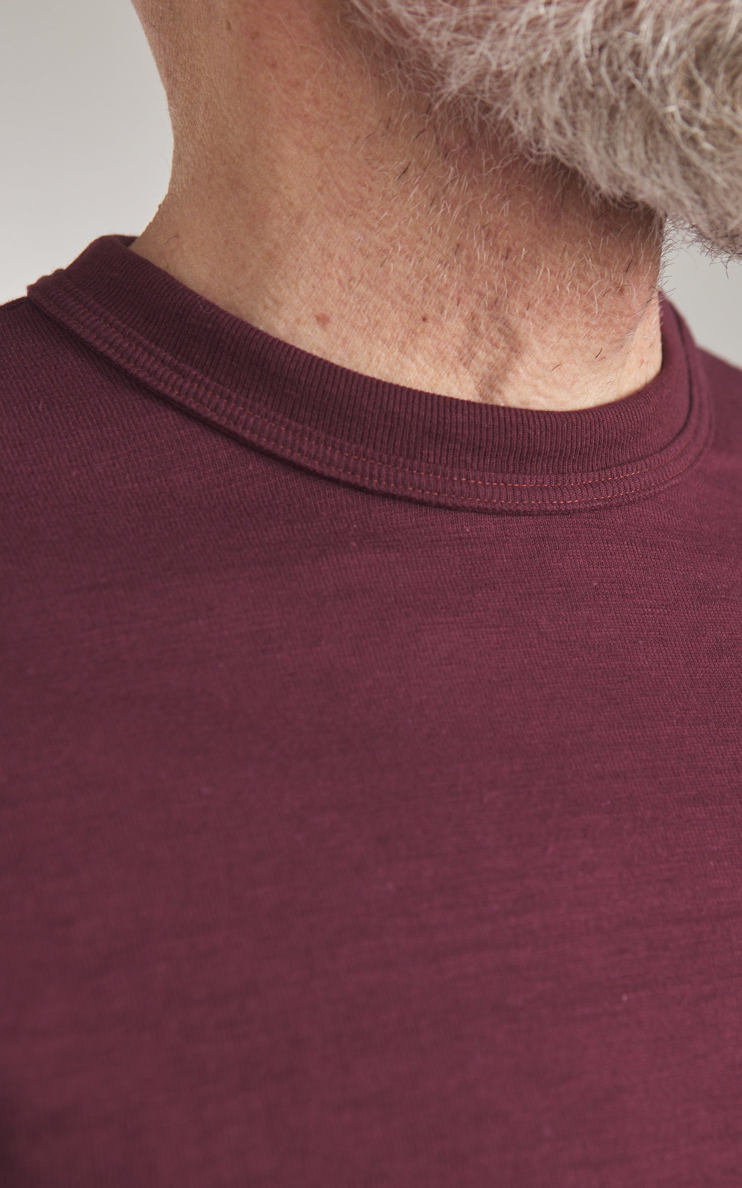 Warehouse & Co. Lot 4601 Plain T-Shirt Bordeaux