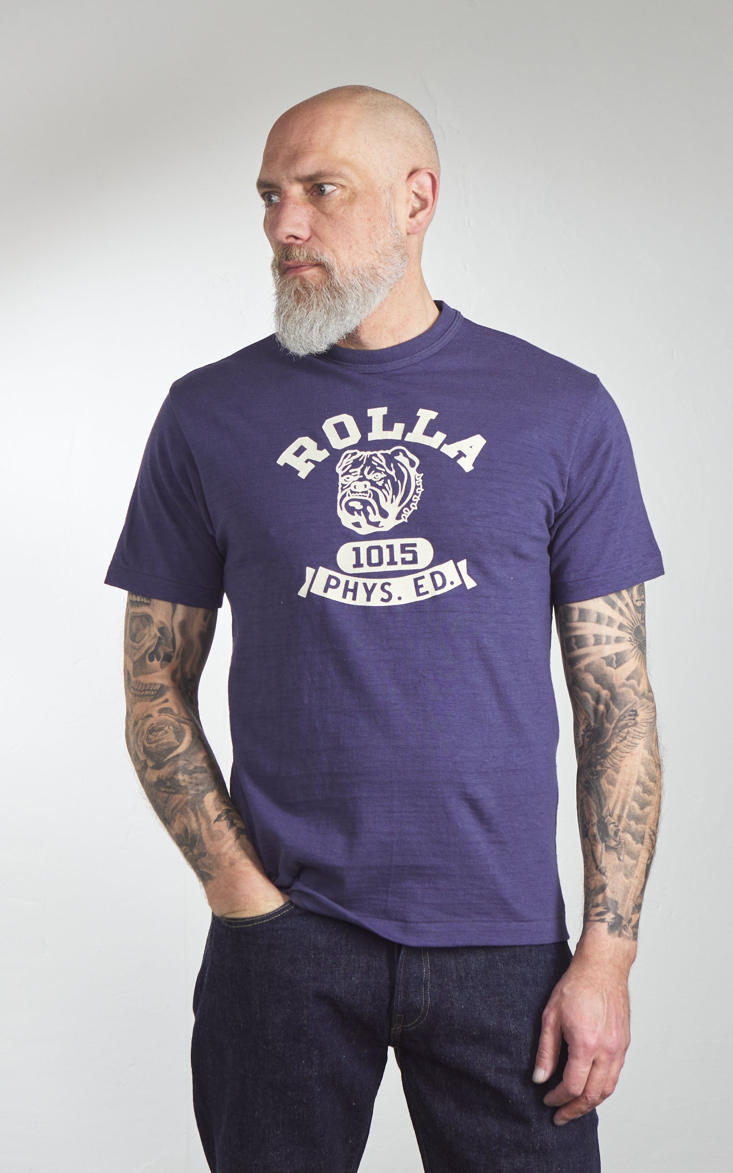 Warehouse & Co. Lot 4601 Rolla T-Shirt Navy
