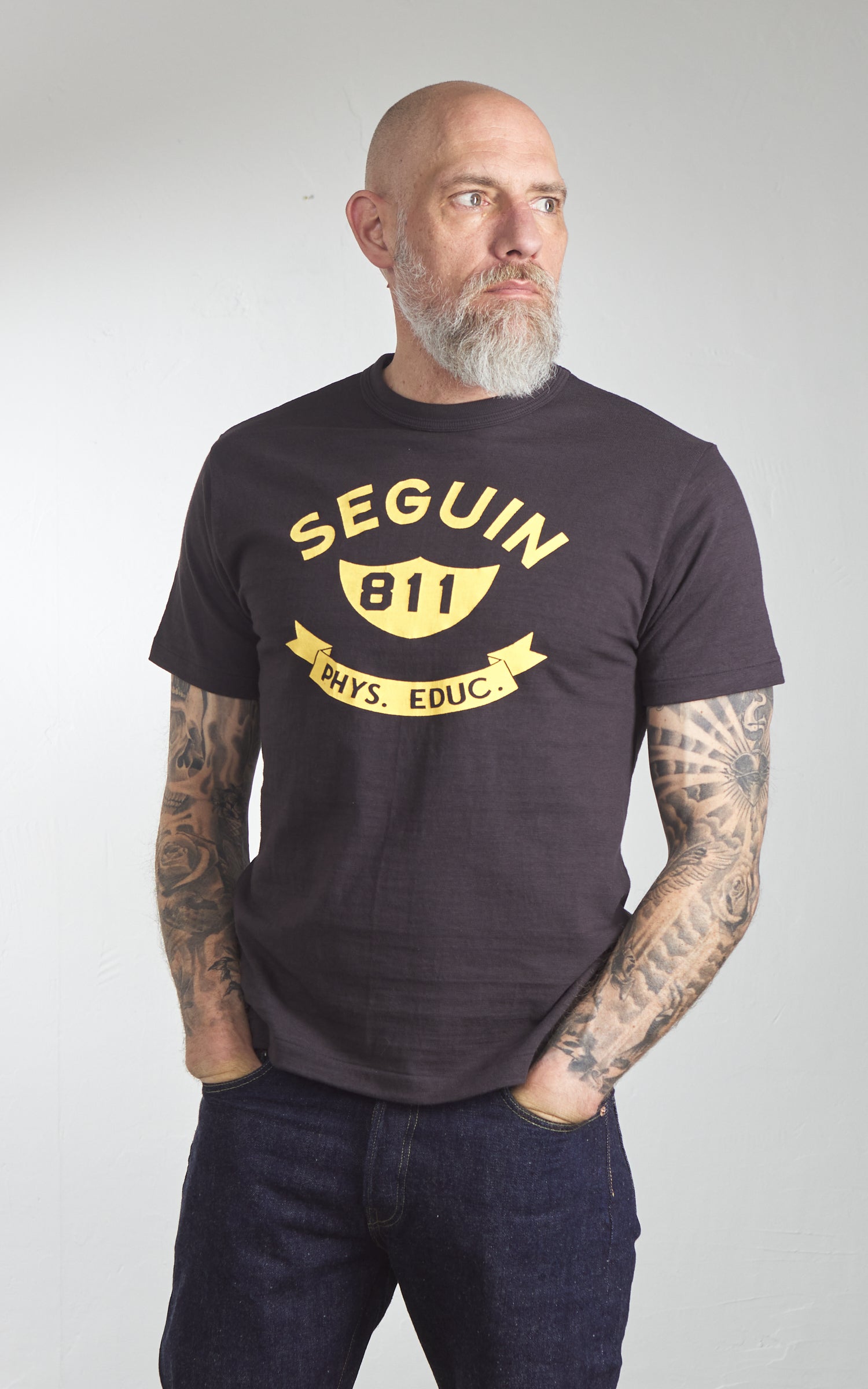 Warehouse & Co. Lot 4601 Seguin T-Shirt Sumi Black