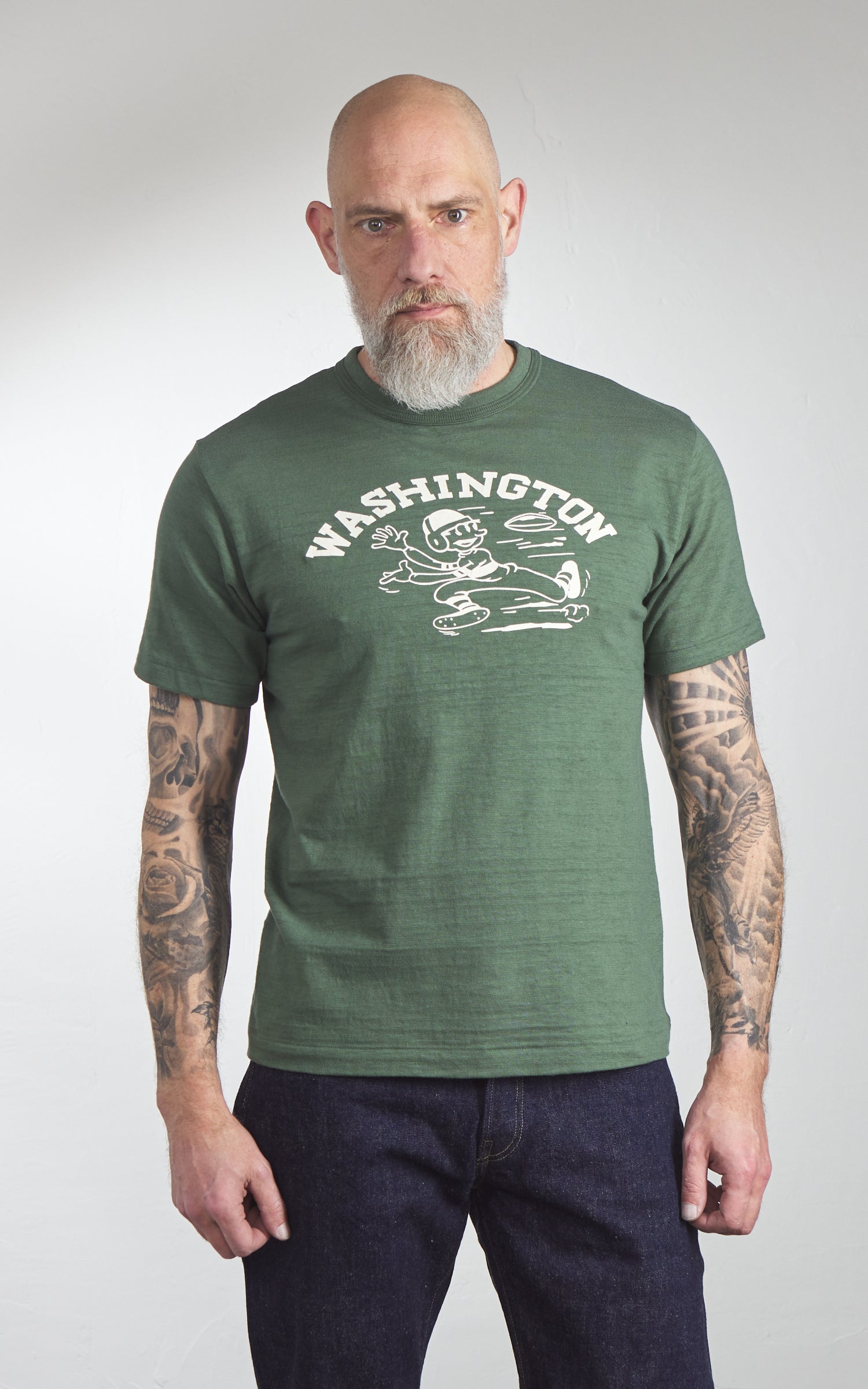 Warehouse & Co. Lot 4601 Washington T-Shirt Green